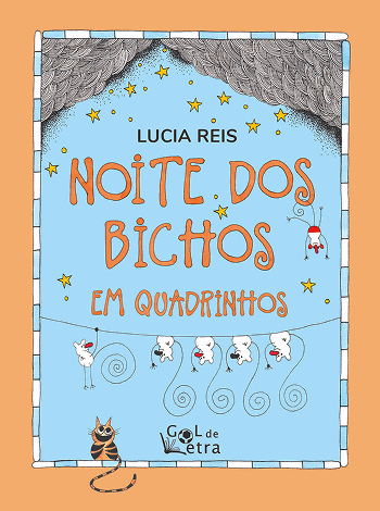 Capa do livro - Noite dos bichos em quadrinhos